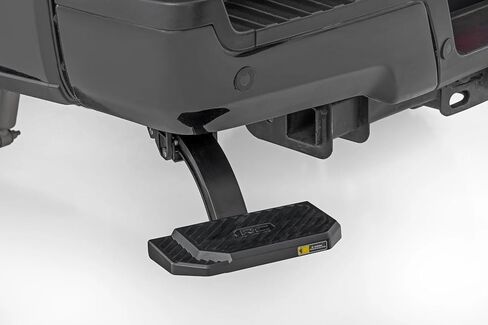 Rough Country Retractable Bed Step for Ford F-250/F-350 Super Duty (2017-2022) - Manual Pull Tailgate Step, Non-Slip Truck Step in Saudi Arabia
