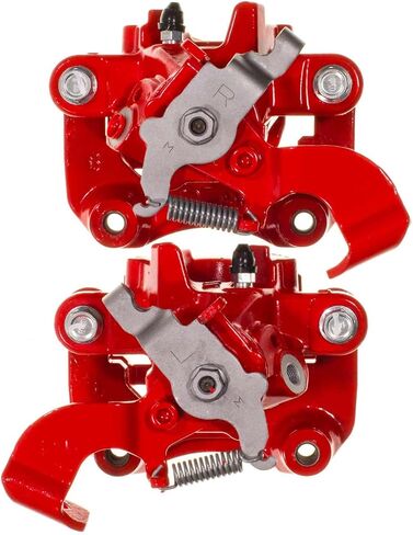 Power Stop الخلفي S15158 زوج من الفرجار المطلي بالمسحوق الأحمر عالي الإيقاع in Kuwait