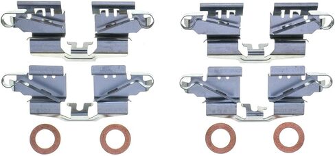 Power Stop الخلفي S15158 زوج من الفرجار المطلي بالمسحوق الأحمر عالي الإيقاع in Kuwait