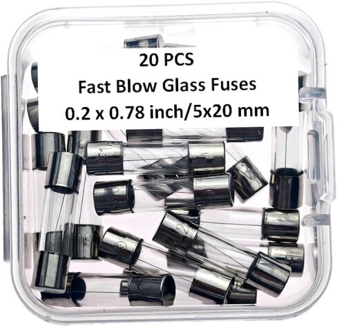 F7A, 7A, F7A Fuse, F7A250V, F7A250V Fuses, F7A250V, F7A250V Fuse, 7A Fuses, 7A Fuse, 7A250V, 7A250V Fuse, 7A250V Fuses, 7Amp 250v Fuse, F7Amp250V, Fast Blow Ceramic Fuses 5 * 20MM (20 pcs) in Saudi Arabia