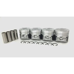 Piston Set Oversize 76mm (+0.50mm) for Kubota V1305 x 4 PCS