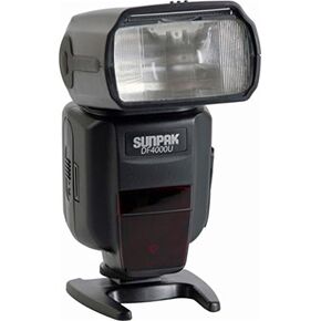 Sunpak DF4000U Hot-Shoe Flash - TTL - 19mm - Black