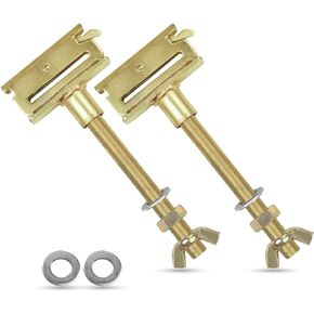 EXCELFU 2 Pack E Track Spare Tire Holder Mount for X-Track Tie Down Anchor Points Bolt Hanger Spare Wheel Carrier Etrack System for Enclosed Trailers, Trucks, Semis, Garages