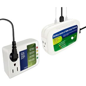 Two Electronic Surge Protector Combo for Your Devices: Computermatic Charging Brick for Computers/TV Matic for TV, and Game Consoles
