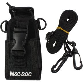 3in1 Multi-Function Universal Pouch Bag Holster Case for GPS Pmr446 Motorola Kenwood Midland Icom Yaesu Two Way Radio Transceiver Walkie Talkie Ms-20c