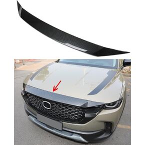 لمازدا CX50 2023 2024 غطاء محرك السيارة منحرف الهواء، غطاء محرك السيارة الأمامي من ألياف الكربون غطاء محرك السيارة ملحقات المصد الخارجي لـ 2023 2024 Mazda CX-50 CX 50 in Kuwait