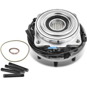 A-Premium 2 x Front Wheel Bearing and Hub Assembly with ABS & 8-Lug Compatible with Ford F-350 Super Duty 2011 2012 2013 2014 2015 2016, 4WD and DRW Only, Replace # 515131