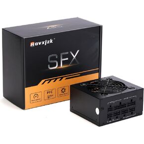 HOVXJZKMicro Mini ITX Solution/500W SFX Power Supply Mini ITX Solution, Fully Modular Power Supply with Durable Hydraulic Bearing Fan, SFX Form Factor (black-500w) in Saudi Arabia