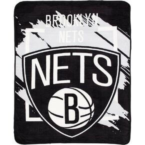 Northwest NBA Brooklyn Nets Micro Raschel Throw Blanket, 46" x 60", Dimensional in Saudi Arabia