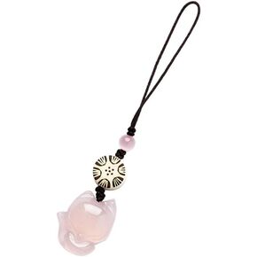 balacoo Cell Phone Strap Charm Pendant Cartoon Fox Phone Charm Hanging Keychain for Women, Phone Decorations Charm