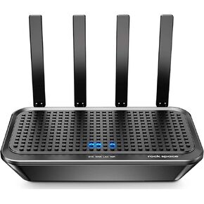 WiFi Router-AC2100 WiFi Router w 4 Gigabit LAN Ports for 60 Devices, High Speed Router(2100Mbps) and Long Range Router(3000Sq.Ft) for Gaming & Home Use, Wireless Internet MU-MIMO & Parental Control