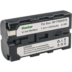 Kastar 2-Pack NP-F570 Battery 7.4V 2900mAh Replacement for Sony CCD-TR411 CCD-TR412 CCD-TR413 CCD-TR414 CCD-TR415 CCD-TR416 CCD-TR425 CCD-TR427 CCD-TR500 CCD-TR511 CCD-TR512 CCD-TR515 CCD-TR516 Camera