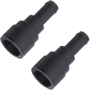 2Pcs 15032062 Heater Hose Connector 15151873 for Escalade Avalanche Silverado Suburban Tahoe Sierra Yukon 15151875 Heater Hose Connector 15792820