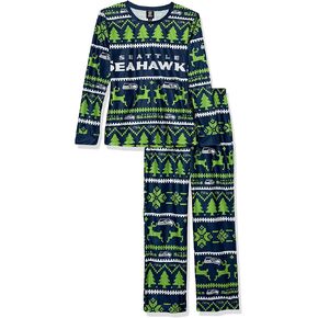 FOCO Seattle Seahawks NFL Family Holiday Pajamas - Mens - S
