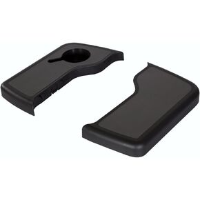 طقم تمديد مكتب FitDesk لدراجة التمرين 3.0، 4010 - مكتب قائم على سطح الطاولة مع حامل طاولة وأكواب، مساحة لوحة الماوس - لا توجد أجهزة وسهلة التركيب - يمكن أن يناسب كمبيوتر محمول يصل إلى 17 بوصة