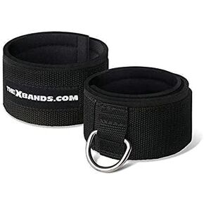 The x Bands - Cable Attachments for Gym - Gym Equipment Accessories - Home Fitness Equipment - Cable Machine Attachments - Crossfit Equipment for Home Gym Handles - Cable Pulley Workout Equipment Gym