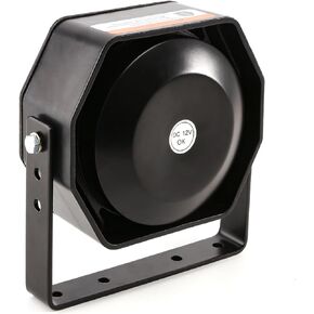 BooYu 200W Ultra Slim High-Performance PA Siren Horn Speaker for Police Car, Ambulance, Fire, Engineer Vehicles [Compact][125-135 dB][8 Ohms][IP66 Waterproof][Compatible with Any 100-200 Watt Siren] in Kuwait