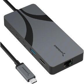 SABRENT Thunderbolt 3 Dual M.2 SSD Docking Station with 96W Power Delivery - Dual 4K HDMI Displays & 96W Charging for Laptops and Desktops - Mac and Windows (DS-SRKT)