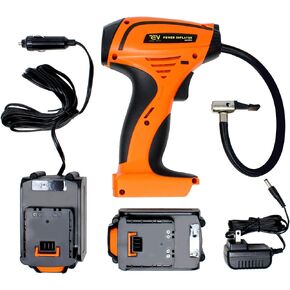 VViViD REV Cordless Power Inflator Hand-Held Portable Air Compressor Pump With Led Display Screen