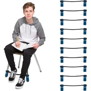Original Bouncy Bands for Middle and High School Chairs – Allows Students to Move While Working, Increasing Focus, Improving Academic Performance and Relieving Anxiety