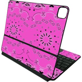 MightySkins Skin Compatible with Apple Magic Keyboard for iPad Pro 12.9" (3rd-6th Generation) - Bandana | Protective, Durable, and Unique Vinyl Decal wrap Cover | Easy to Apply | Made in The USA