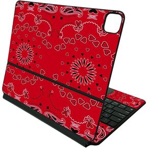 MightySkins Skin Compatible with Apple Magic Keyboard for iPad Pro 12.9" (3rd-6th Generation) - Bandana | Protective, Durable, and Unique Vinyl Decal wrap Cover | Easy to Apply | Made in The USA in Kuwait