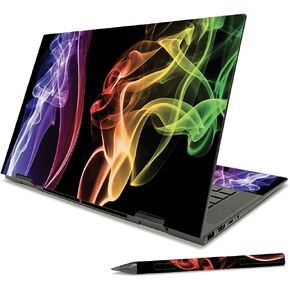 MightySkins Skin Compatible with HP Envy x360 15" (2021) - Drips | Protective, Durable, and Unique Vinyl Decal wrap Cover | Easy to Apply, Remove, and Change Styles | Made in The USA in Kuwait