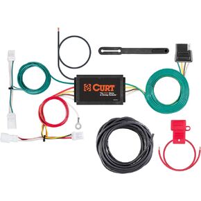 CURT 56376 Vehicle-Side Custom 4-Pin Trailer Wiring Harness, Fits Select Kia Niro , Black