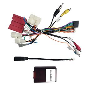 16pin Car Stereo Radio Power Retrofit Harness Wiring Cable Adapter fit for Mazda 6 Atenza CX-5 2012-2016 Support Factory Bose Amplifier Steering Wheel Control