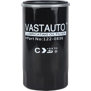 Oil Filter 122-0836 Spin-on Fits for Cummins Onan RV Generator QG 5500/7000 Series HGJAA HGJAB HGJAC Replaces# B7238 PH2875 PH1002 1220836