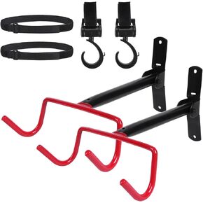 2pcs Bike Wall Mount Hanger Bike Indoor Storage Rack, Foldable Bicycle Hook for Garage Bicycle Wall Holder in Kuwait