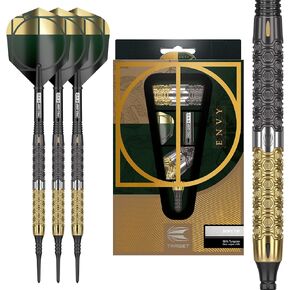 Target Darts Cult Envy 10 90% Tungsten Soft Tip Darts Set
