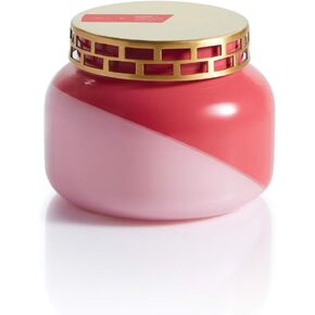 شمعة كابري بلو فولكانو - شمعة برطمان مميزة مزدوجة اللون - شمعة الصويا الفاخرة للعلاج العطري - شمعة معطرة بالحمضيات السكرية (19 أونصة) in Kuwait