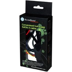 Silverstone CP05 Convenient Hot-Swap SATA II Cable Supports Model: KL01 and kL03 Case Series
