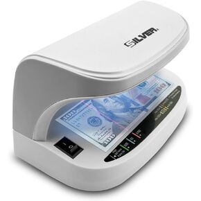 Counterfeit Bill Detector, Card & ID Counterfeit Detection, Multi Currency Money Checker with Superbright LED UV Light, Retail Grade, SD100
