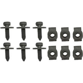 labwork 12pc Leaf Spring Bracket Mounting Kit Bolts J-Clips Replacement for Camaro Firebird 1967-1981 Nova 1968-1979