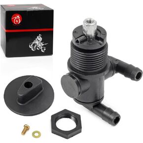 Fuel Tank Valve Petcock (2 Way) Compatible with Polaris Sportsman 400 500 600 700 2004 2005 Diesel 455 1999-2001 7052159 5432559 5432733