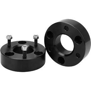 IRONTEK Raise 2" Front Leveling Kit Strut Lift Spacers fit for Dodge (06-10 Ram1500/05-10 Dakota 2WD), 11-20 Ram 1500, for 04-09 Durango Suspension Level Kit 2inch (ID-57.4mm OD-128mm Black)