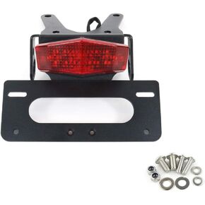 Xitomer Aftermarket Fender Eliminator Fit For CRF250L /M 2013 2014 2015 2016 Tail Tidy,Compatible with Aftermarket Blinkers, with LED Tail light/License Plate Light(Red)