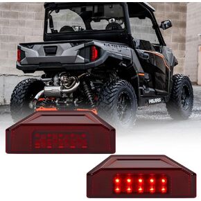UTV Tail Light for General 1000, LED Taillights Rear Brake Stop Lights Assembly for Polaris General 1000 2017-2021 & Ranger 570 Full Size XP 900 2015-2019, 2PCS, Replace OEM # 2411866, Red