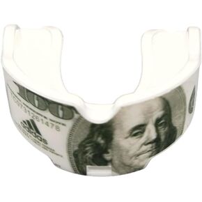Adidas Benjamins MOUTHGUARD - One Size Fits All, Works with Braces, Includes Optional Tether, for All Sports, Football, Hockey, Lacrosse, Soccer in Kuwait
