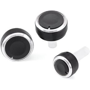 Air Condition A/C Switch Buttons Control Knob Cover For VW Golf MK4 Passat B5 Jetta MK4
