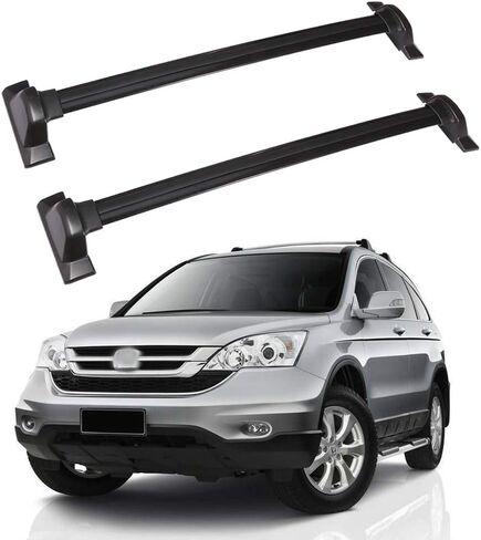 رف سقف القضبان المتقاطعة من INEEDUP مناسب لـ 2007-2011 لسيارة Honda CR-V OE Style Bolt-On Roof Rack Rail Cross Bar Luggage Carrier، 2-Pack in Kuwait
