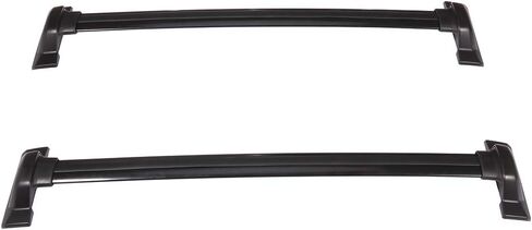 رف سقف القضبان المتقاطعة من INEEDUP مناسب لـ 2007-2011 لسيارة Honda CR-V OE Style Bolt-On Roof Rack Rail Cross Bar Luggage Carrier، 2-Pack in Kuwait