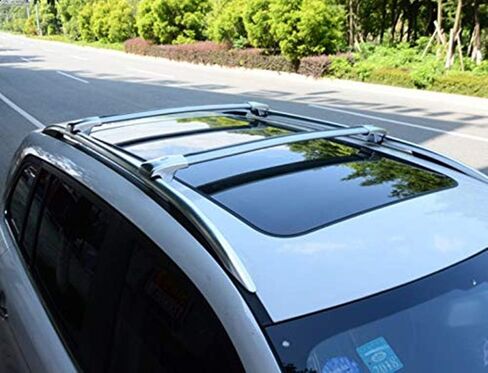 MotorFansClub Luggage Rack Roof Rack Cross Bar Fit for Ford Explorer 2012 2013 2014 2015 Top Roof Rack Rails in Saudi Arabia