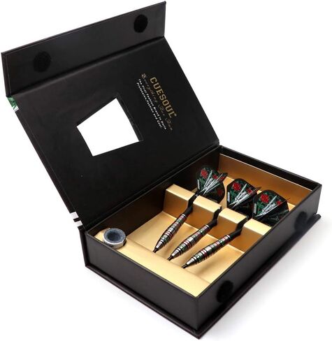 مجموعة سهام من CUESOUL Jazz-Metal 21g/23g/25g 90% من فولاذ التنجستن مع أعمدة رمي السهام المتكاملة ورحلات رمي ​​السهام in Saudi Arabia
