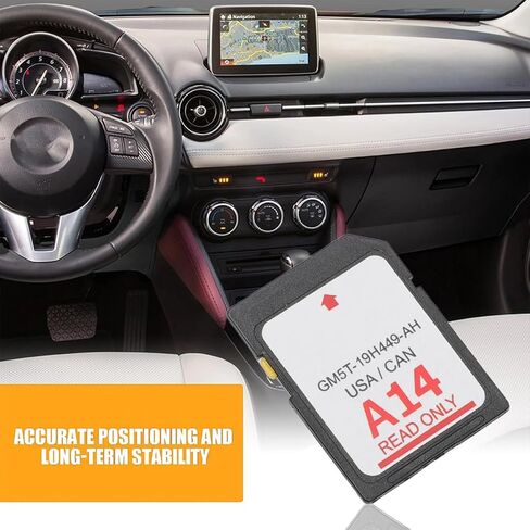 أحدث إصدار من بطاقة SD للملاحة إصدار A14 لعام 2023، بطاقة SD GPS GM5T-19H449-AH تدعم خرائط الولايات المتحدة الأمريكية/كندا الجديدة، متوافقة مع نظام مزامنة ملاح السيارة، وإكسسوارات السيارات in Saudi Arabia