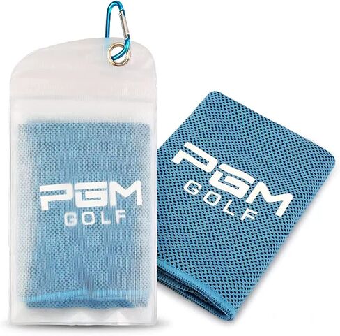 PGM Cooling Towels for Neck and Face - Microfiber Ice Towel - Soft Breathable Golf Towels for Golf Bags for Men- Golf Accessories 11.8'' x 31.5'' in Saudi Arabia