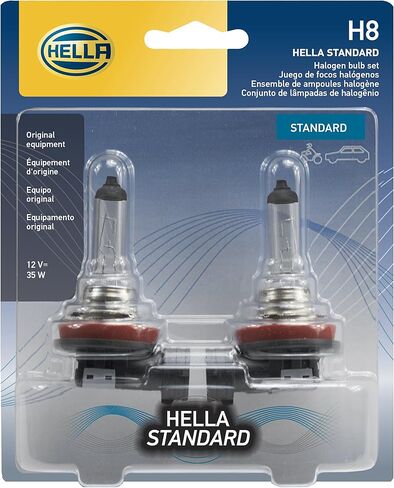 HELLA H8 Standard Halogen Bulb, 12 V, 35W in Saudi Arabia