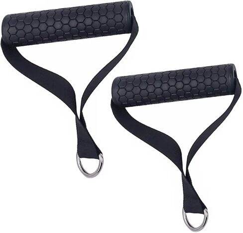 مقابض التمارين الثقيلة من ShredPak - ملحقات المقبض لبكرات آلة الكابلات، ومعدات الصالة الرياضية، وأشرطة المقاومة، ورفع الأثقال، واليوجا، وإكسسوارات التمرين، وملحقات المقبض المتينة in Kuwait